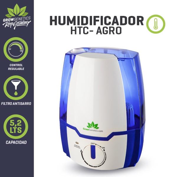 GROW GENETICS HUMIDIFICADOR ULTRASONICO 5.2 LT