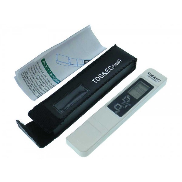 MEDIDOR TDS EC y TEMP METER WHITE