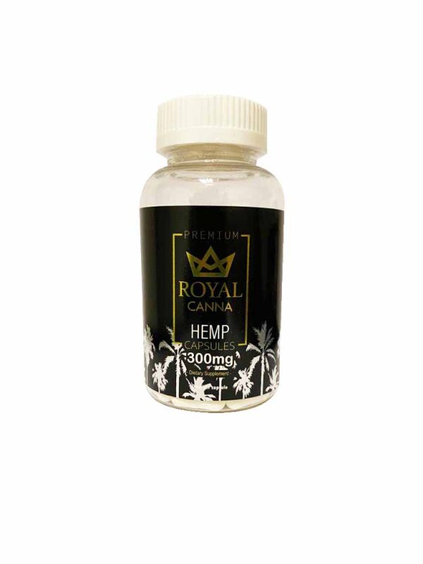 ROYAL CANNA HEMP CAPSULES (CAPSULAS CBD) 300 MG
