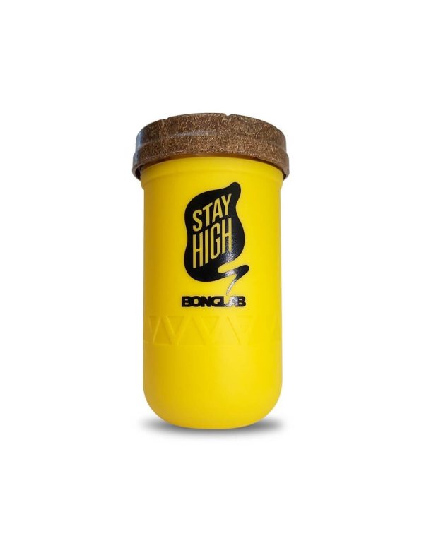 BONGLAB RE: STASH JAR AMARILLO 12 OZ